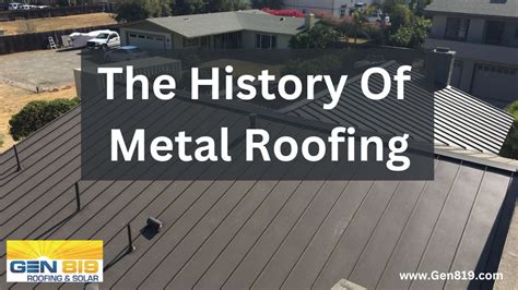 history of metal siding